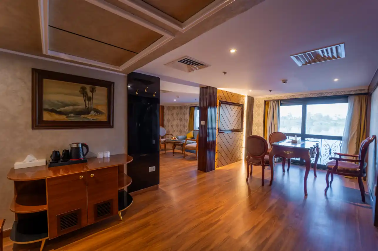 Cabin aboard the City and Sea Adonis Nile Cruise Nile cruise